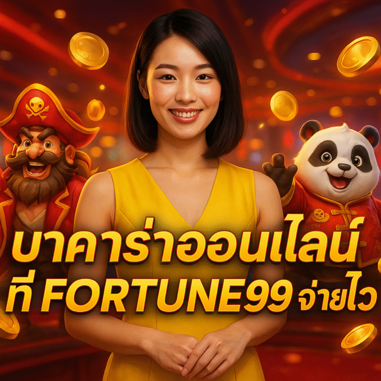 บาคาร่าออนไลน์ ที่ FORTUNE99 จ่ายไว