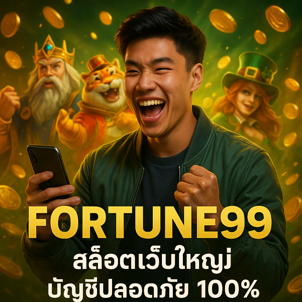 FORTUNE99 สล็อตเว็บใหญ่ บัญชีปลอดภัย 100%
