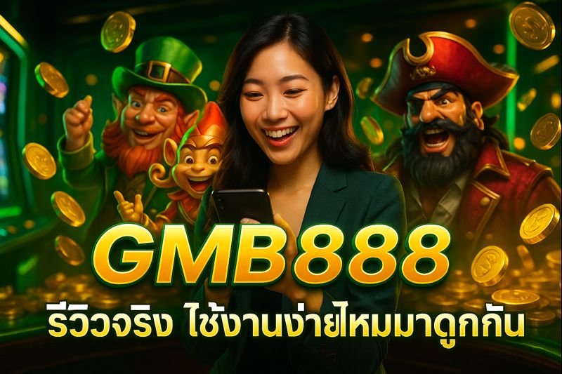 GMB888 รีวิวจริง ใช้งานง่ายไหมมาดูกัน