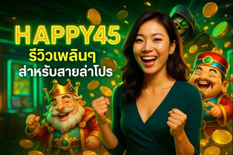 HAPPY45 รีวิวเพลินๆ สำหรับสายล่าโปร